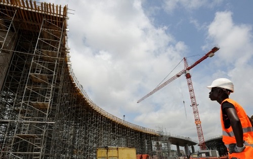 Pont HKB construction echangeur VGE