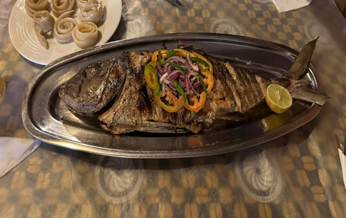 Pesacado a la brasa