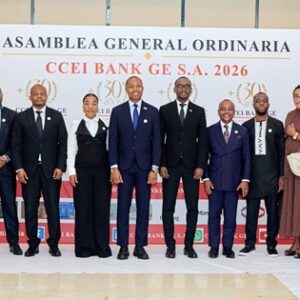 Asamblea de CCEI Bank Guinea Ecuatorial durante la presentación de los resultados financieros de 2025.