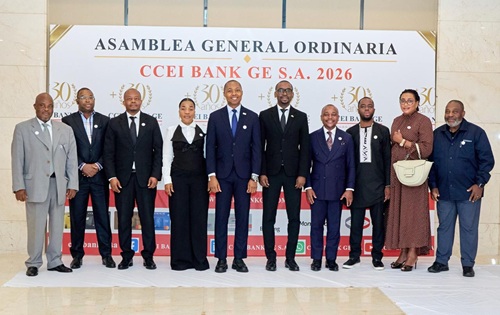 Asamblea de CCEI Bank Guinea Ecuatorial durante la presentación de los resultados financieros de 2025.