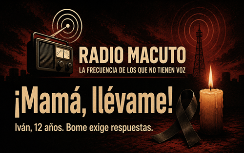 Imagen editorial de Radio Macuto en memoria de Iván