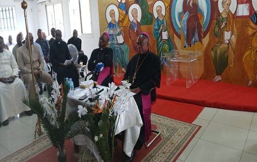 Reunión diocesana restringida celebrada en Banapá el 21 de agosto de 2026