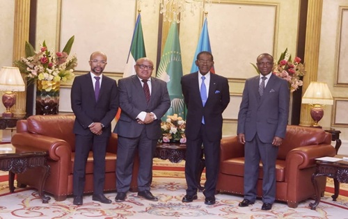 Représentants de l’ONU à Malabo face aux autorités de Guinée équatoriale
