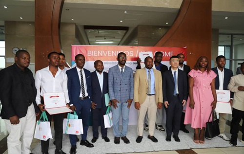 Étudiants équato-guinéens sélectionnés pour un programme de Huawei en Chine