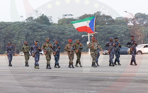 Contenedor vinculado al supuesto golpe de Estado en Guinea Ecuatorial