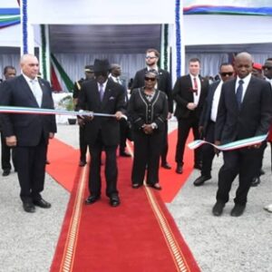 Inauguration de l’autoroute Bata‑Mongomo : discours de Teodoro Obiang Nguema