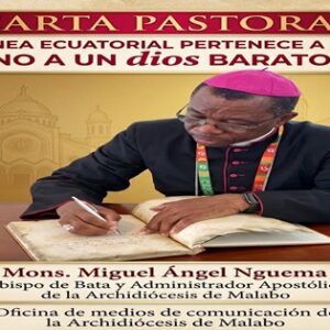 Miguel Ángel Nguema Bee, obispo de Bata y administrador apostólico de Malabo